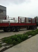 烫平机等洗涤设备发货